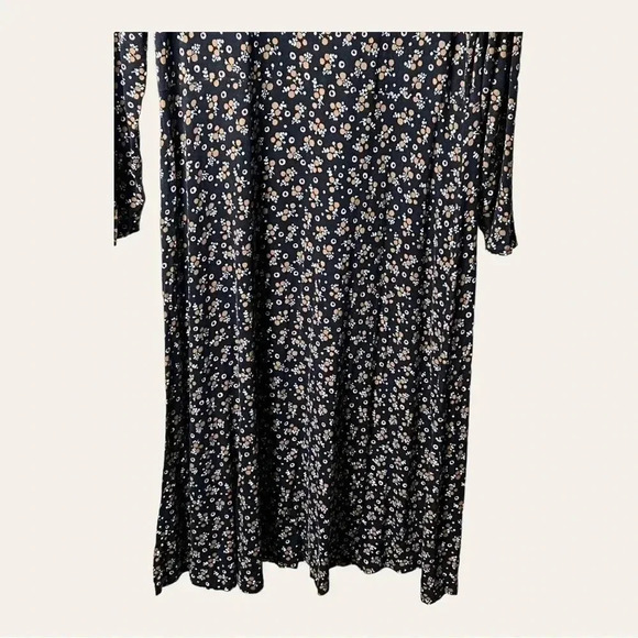0335W. BODEN LONG SLEEVE MAXI DRESS SIZE 14R FLORAL PRINT - Picture 11 of 11